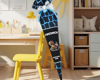 School cone 70 cm, matching the Ergo Cubo Bärassic Garden schoolbag for boys and girls, back to school treat