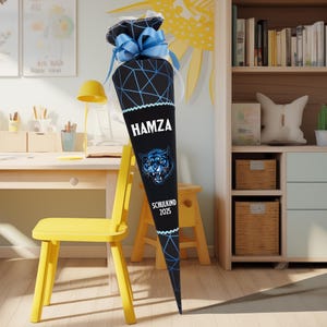 Cartable 70 cm adapté au cartable McNei Ergo Wild Panther pour garçons, sac à sucre pour l'école