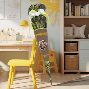 Cartable 85 cm adapté au cartable Step Cloud Dino Torex pour garçons, sac à sucre pour l'école