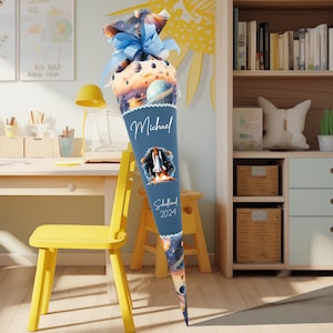 School cone 70 cm Parade of Planets for boys sugar cone school enrollment
