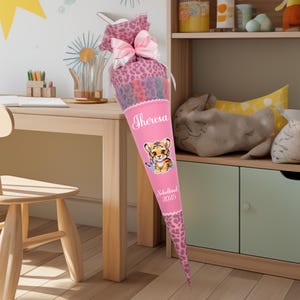 School cone 70 cm to match the school bag Beck Active Air Flx Furry for girls candy cone school enrollment school cone as a pillow