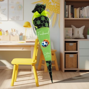 Cartable 85 cm adapté au cartable Ergo Cubo VolltreffBär pour garçons Sac à sucre pour l'école comme oreiller.