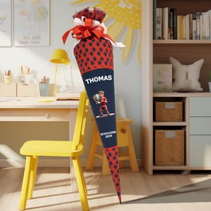 Cartable 70 cm adapté au cartable Step Cloud FC Bayer Mia san Mia pour garçons sac à sucre pour l'école