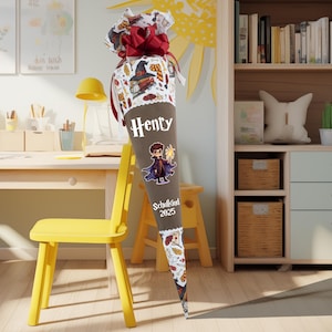 Cartable 70 cm adapté au cartable Harr Potte pour garçon.