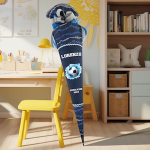 Cartable 70 cm adapté au cartable Step Space Soccer Lars sac à sucre pour garçons pour l'école