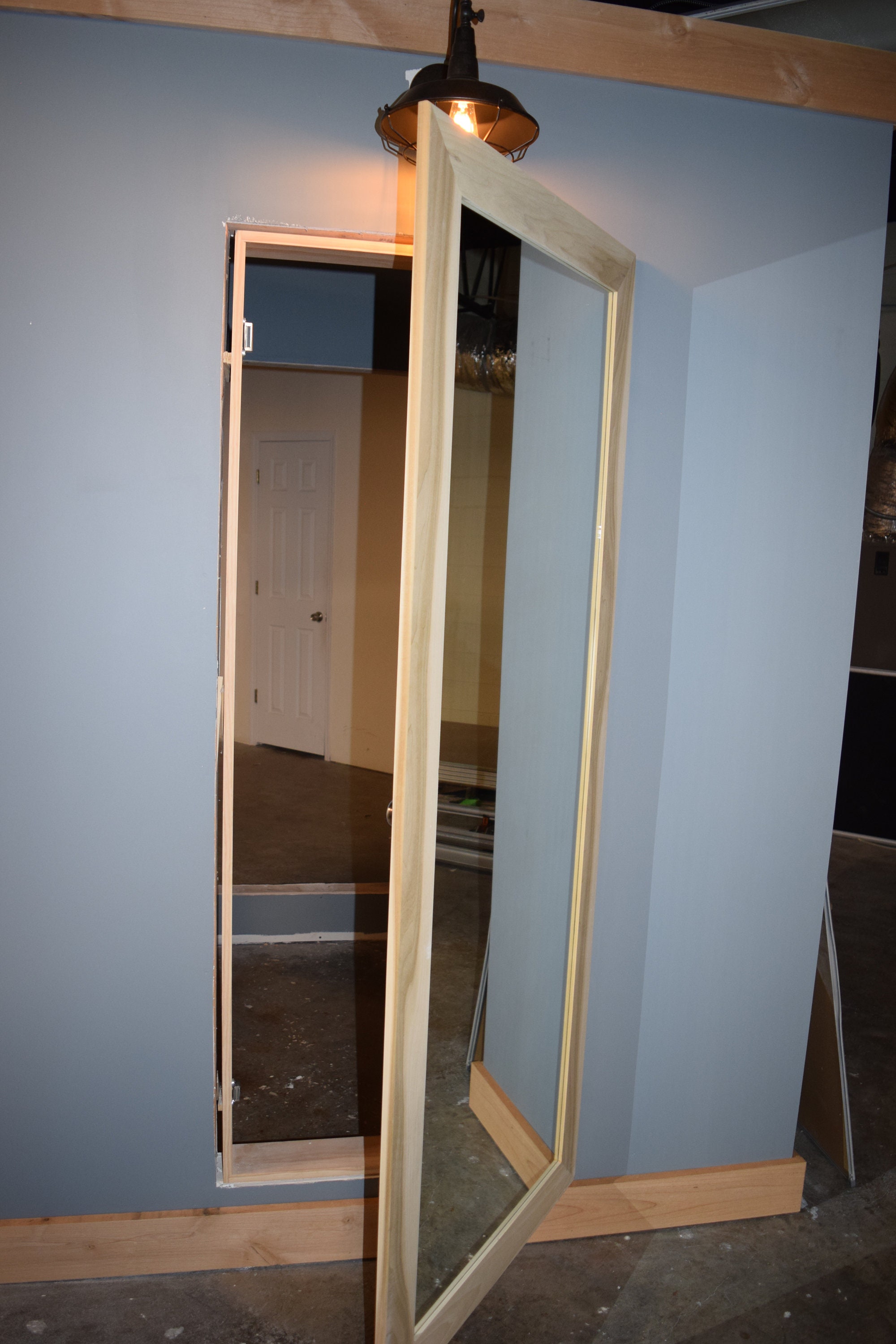 Hidden mirror door | Etsy