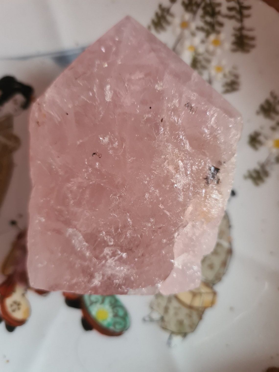 mid pink quartz
