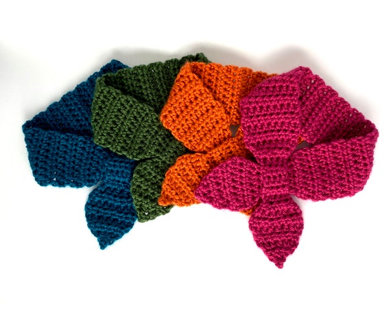 Crochet Pattern - Neckerchief Pet Scarf - Neckwear for Dogs + Cats