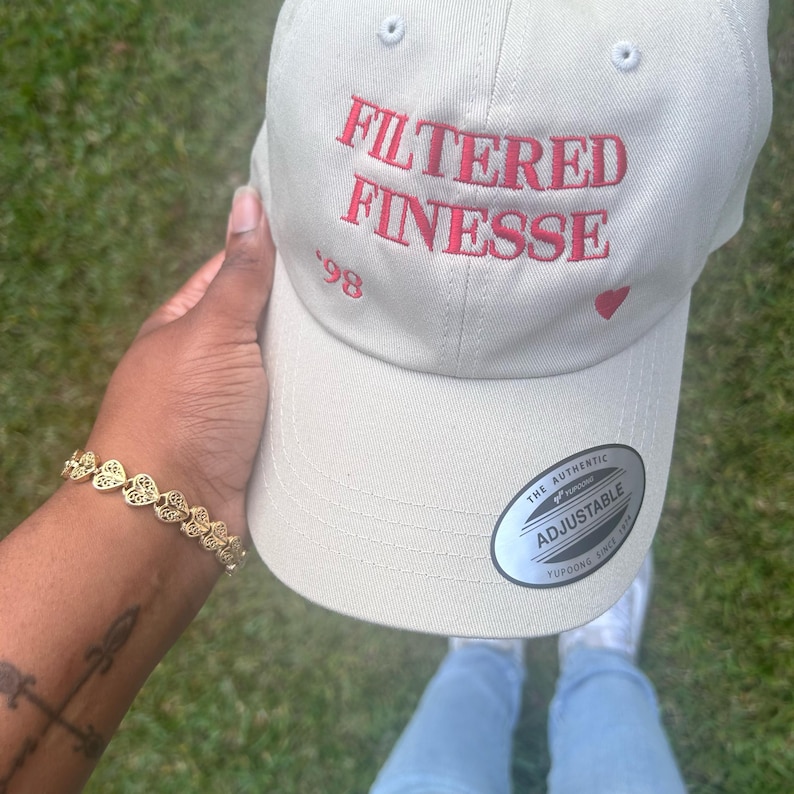 Filtered Finesse Classic Embroidered Dad Cap image 1