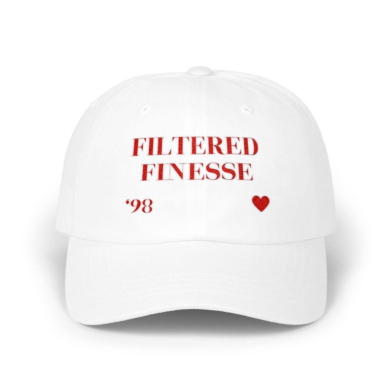 Filtered Finesse Classic Embroidered Dad Cap image 4