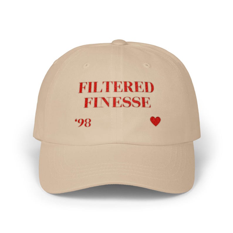 Filtered Finesse Classic Embroidered Dad Cap image 2