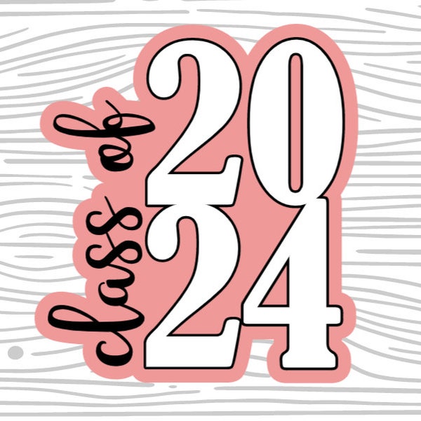 Class of 2024 Cookie Cutter Etsy