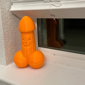 Halloween Gag Decoration cock-o-latern