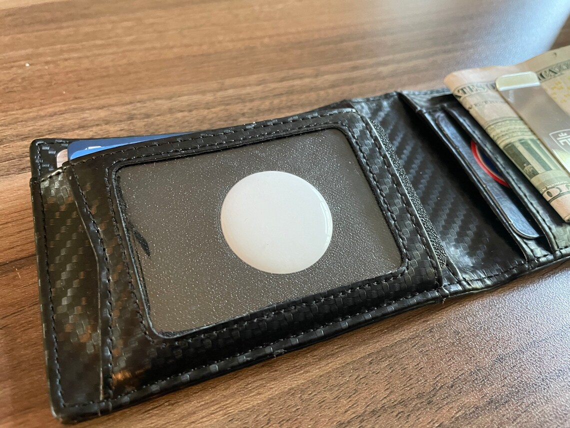 AirTag Wallet Holder Etsy