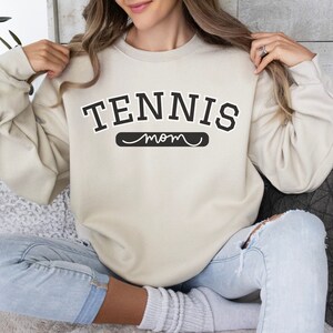 Tennis Sweatshirt Tennis Shirt Game Day Sweatshirt Varsity Tennis mom Gift for Tennis Mom In My Tennis Mom Era
