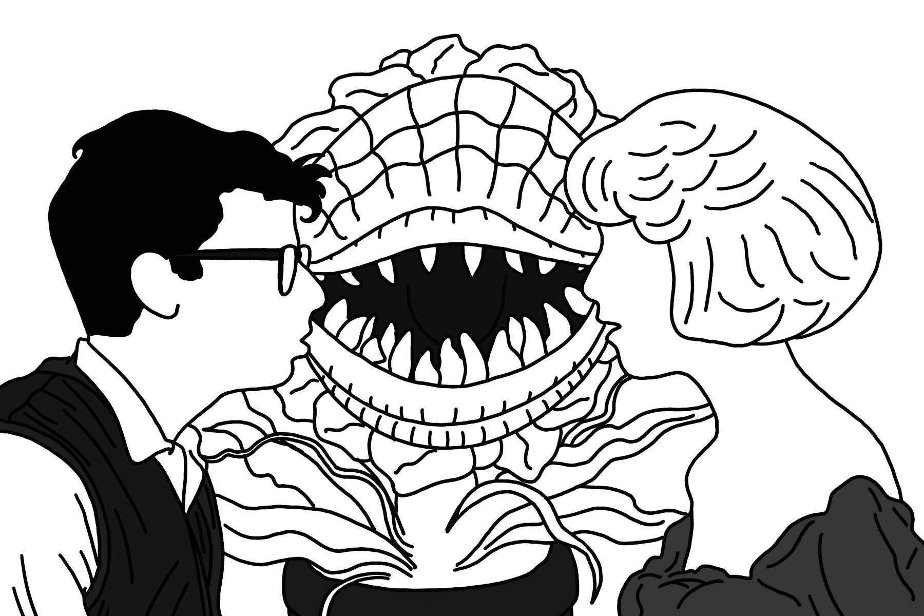 Little Shop of Horrors Art Print Etsy