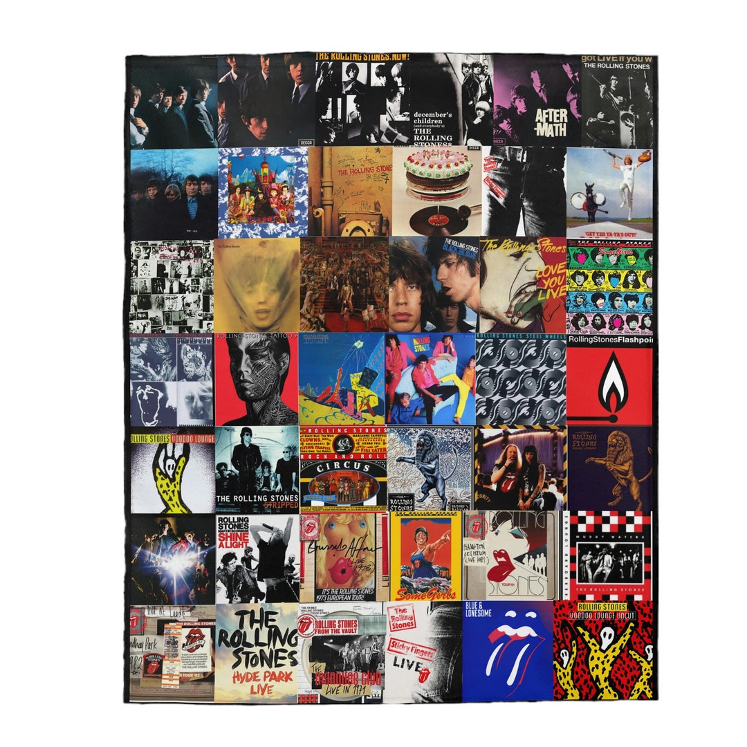 The Rolling Stones All Album Covers,let It Bleed,tattoo You,goats Head