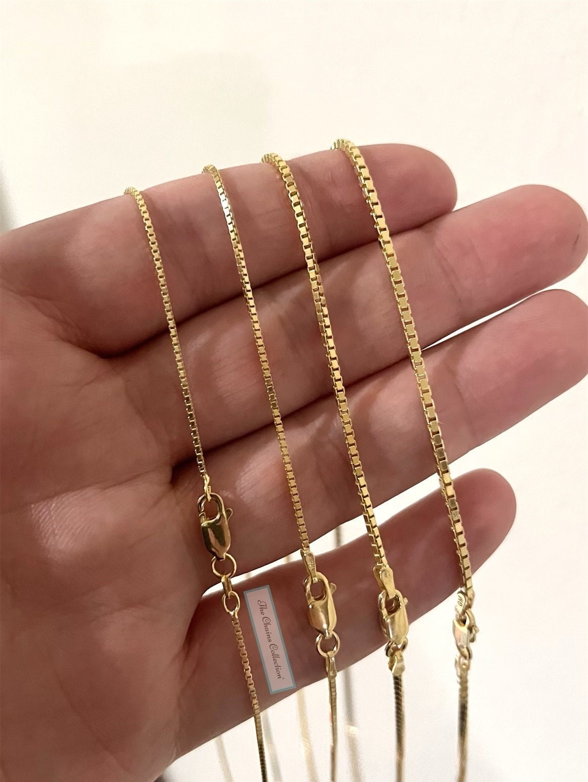 Thin gold shop chain price