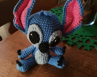 Stich crochet fait main.