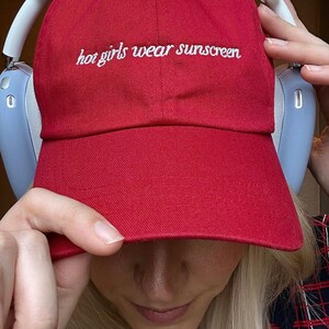 Dermatologist Esthetician Gifts Hot Girl Walk Hat Teen Girl Gift Self Care Gift Basket SPF Dad Hat for Skincare Lovers Hot Girls Wear Sunscreen Beauty Gift gifts for skincare enthusiasts hot girl walk hat self-care gift basket