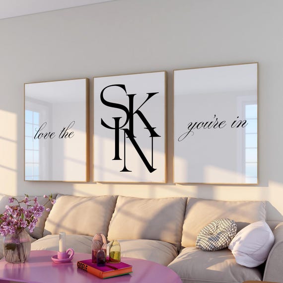 Skincare Art Esthetician Studio Decor Beauty Salon Wall Art Medspa Decor Skincare Prints Dermatologist Gift Digital Art Print Download