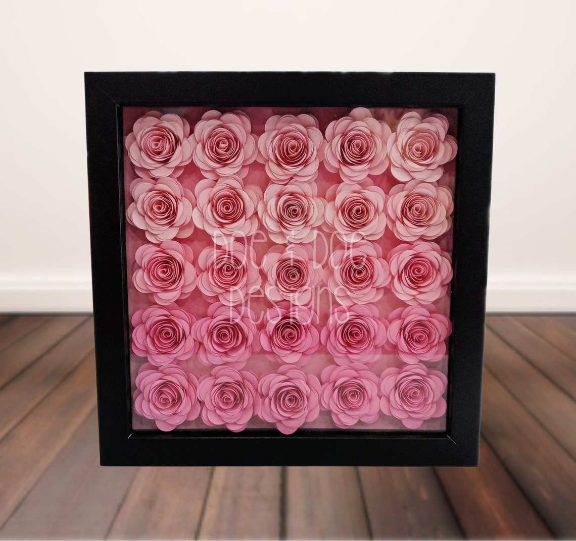 Custom Flower Shadow Box Etsy