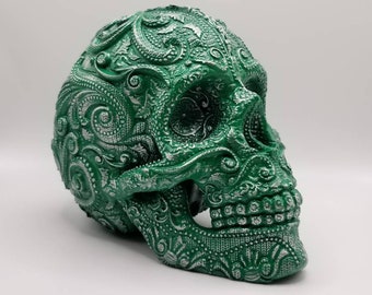 Filigree Sugar Skull. Perfect for Halloween!