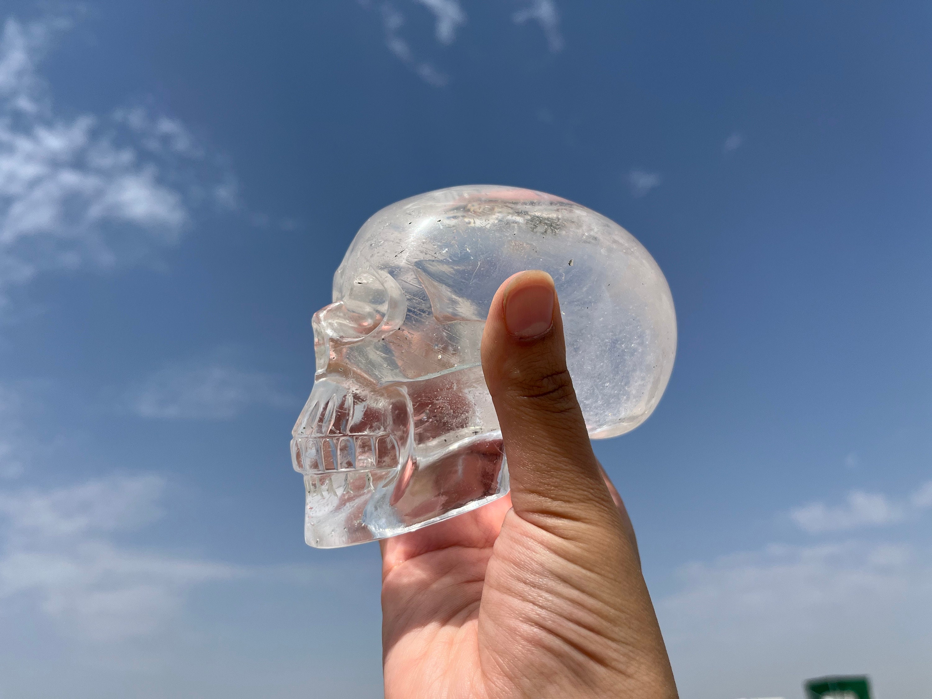 Clear Quartz Skull 3 - Etsy Clear Quartz Skull 3 - Etsy