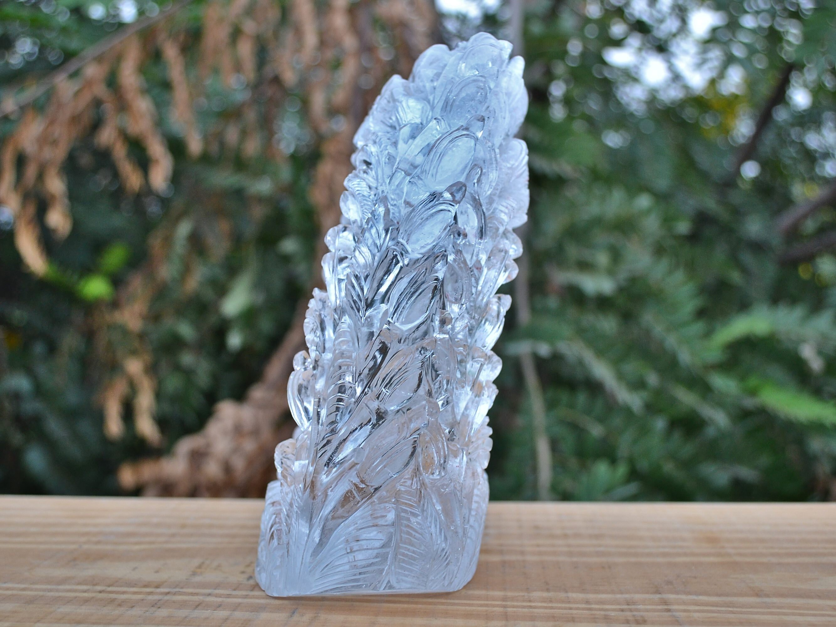 クリアクォーツ ガネーシャ 水晶 透明クォーツ ガネーシャ | ガネーシャ像 | 1.62Kg/ 3.57 ポンド