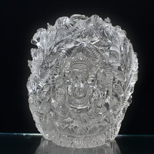 クリアクォーツ ガネーシャ 水晶 クリア ヒマラヤ クォーツ クリスタル