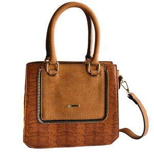 Bolso bandolera para mujer Bolso de hombro para mujer Bolso con asa superior para mujer Bolso pequeño tipo cartera de piel de serpiente para mujer Rojo Negro Marrón Gris
