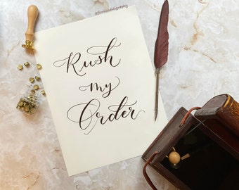Rush My Order