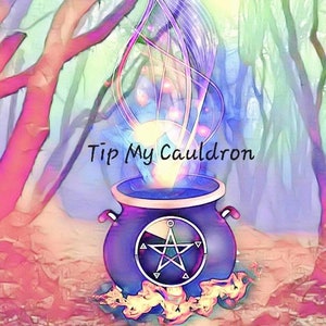 Fooienpot voor gratis Tiktok Live Readings - @brujitamistica1 - Tarot by Brujita