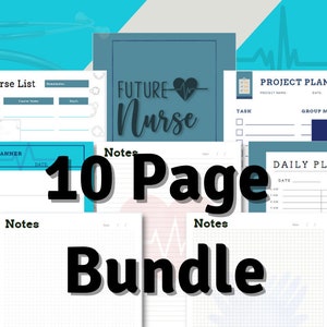 Future Nurse Planner | Nursing School Planner | Academic Planner