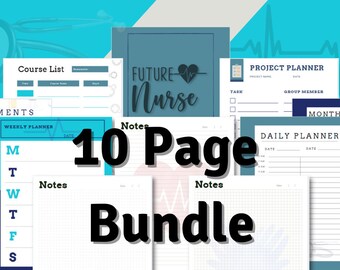 Future Nurse Planner | Nursing School Planner | Academic Planner