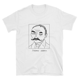 Auteurs mal dessinés - Thomas Hardy - T-Shirt Unisexe - Livraison GRATUITE dans le monde entier