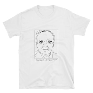 Badly Drawn Authors - Cormac McCarthy - Unisex T-Shirt - FREE Worldwide Delivery