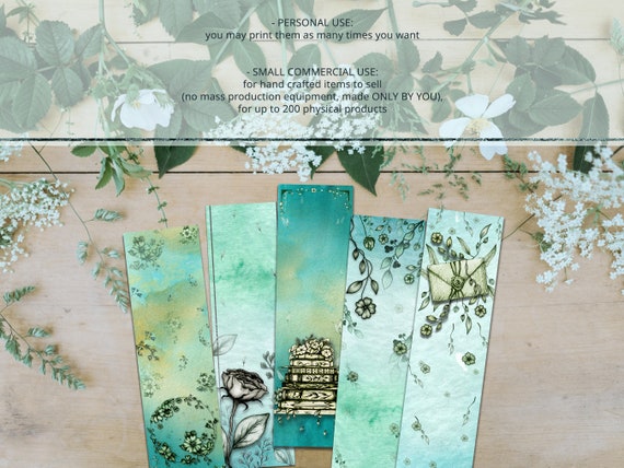 Patterned Set of 3 Tassel Bookmarks