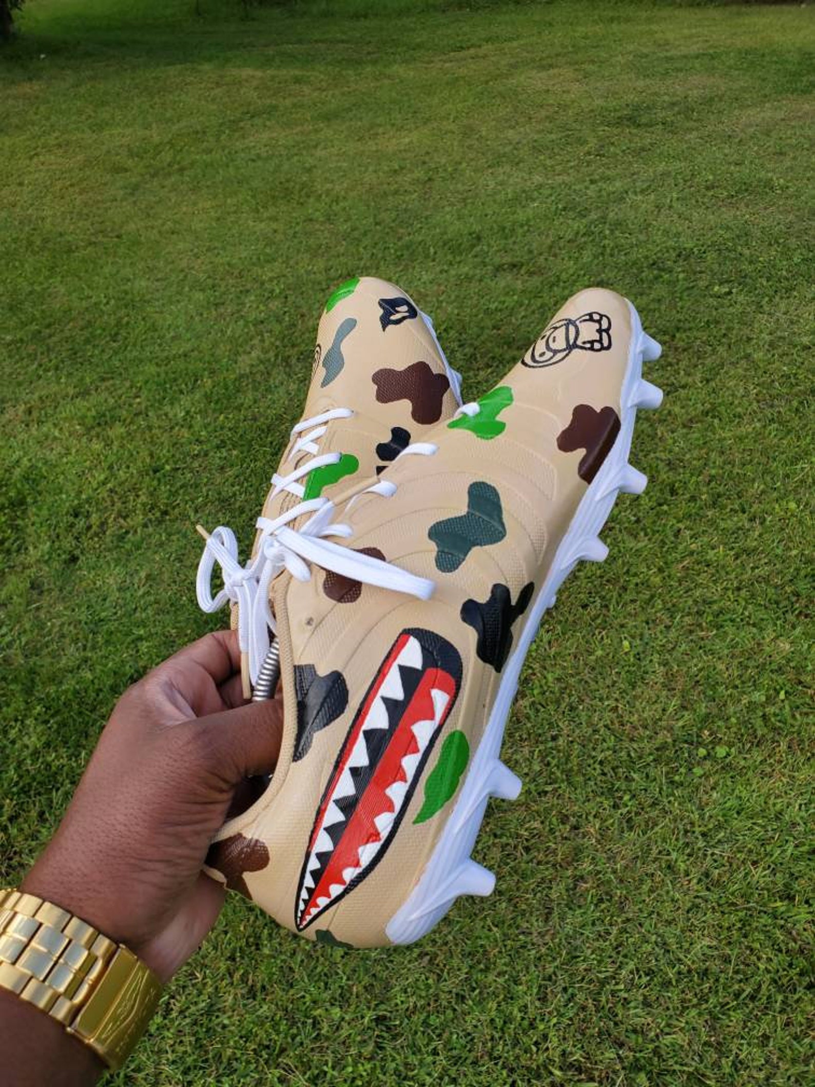 adidas Cleats x Bape - F35829 - Sneakersnstuff | sneakers & streetwear online since 1999