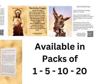 Powerful Catholic Prayer Cards