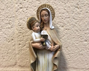 Our Lady of the Blessed Sacrament 8" Statue, New