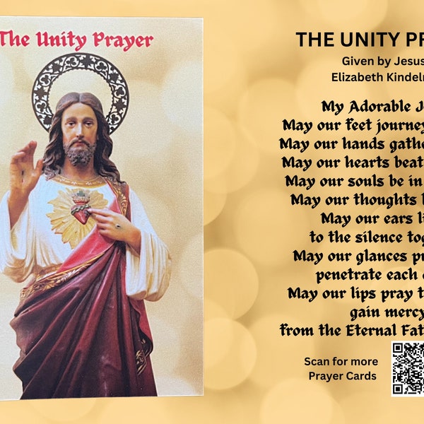 The Unity Prayer Card