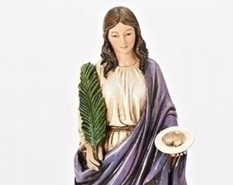 Saint Lucy 6" Statue, New