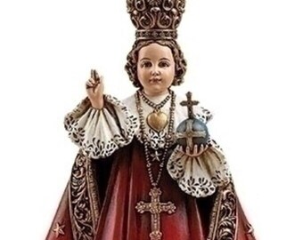 Infant Jesus of Prague 6" Statue, New