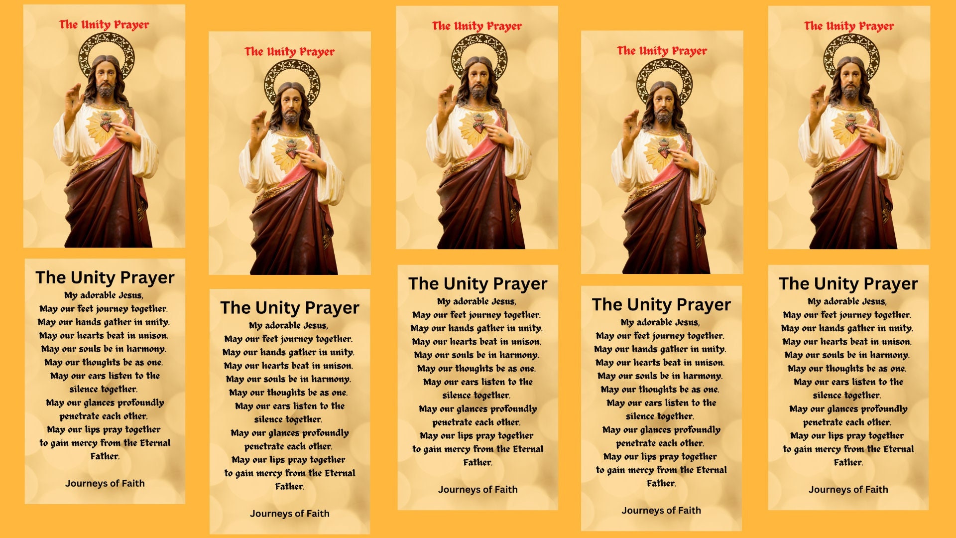 Tarjeta de oración The Unity - Imagen 8 de 12