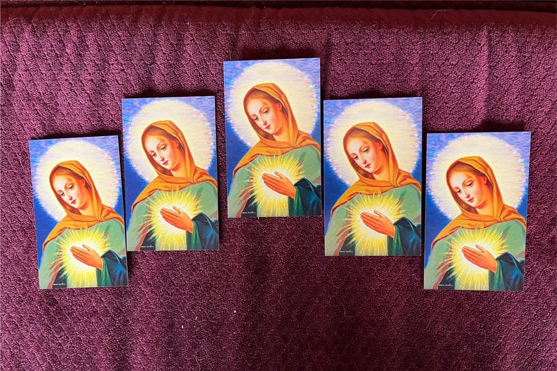 Flame of Love Unity Prayer Card Packages 5 Pack
