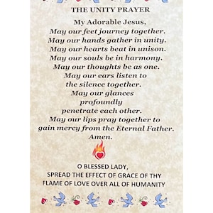 Flame of Love Unity Prayer Card Packages image 7