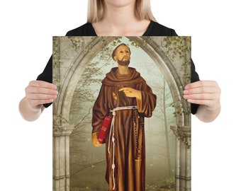 Saint Francis of Assisi Canvas