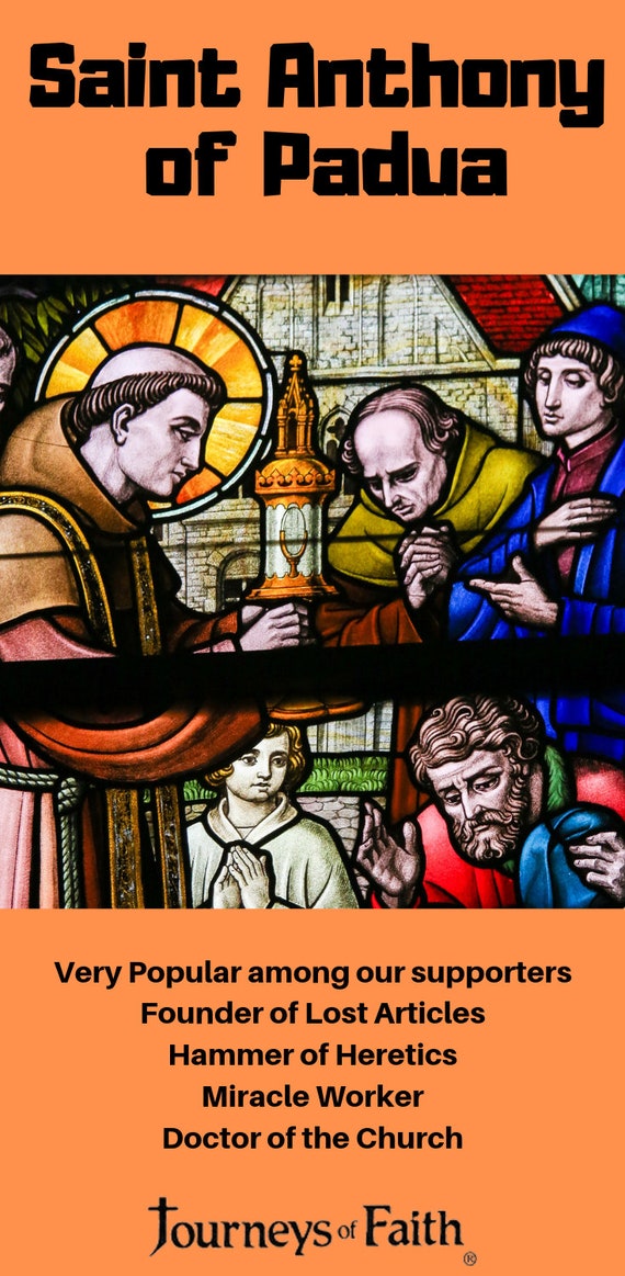 Saint Anthony of Padua Video Download MP4 - Etsy Saint Anthony of Padua Video Download MP4 - Etsy