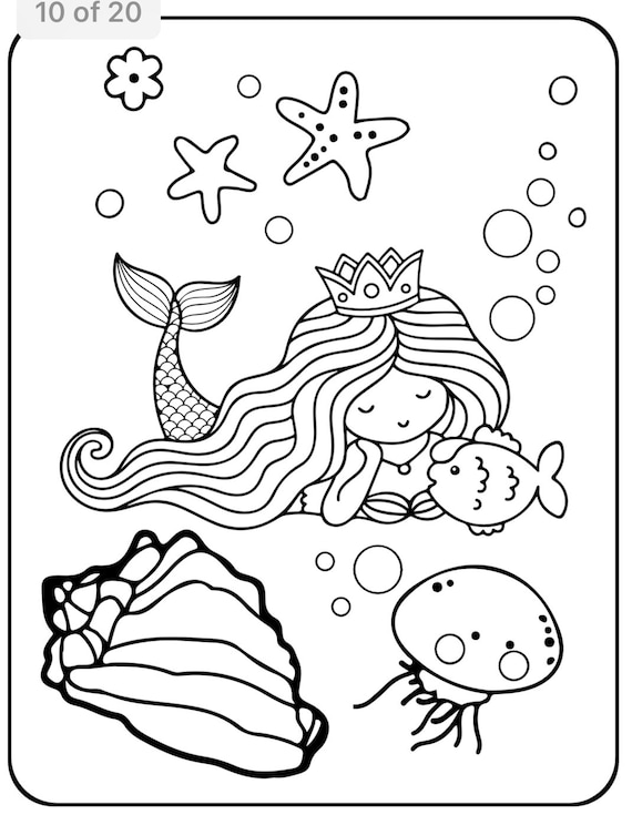 Mermaid Coloring Dot to Dot Activity Book For Kids Ages 8-12.: Mermaids  color true in this Coloring and dot to dot book. Distinct coloring pages.